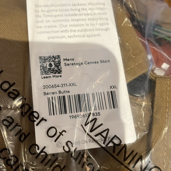 Stio Men's Light Brown Shirt Jacket - Picture 10 of 16